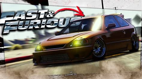 Gta Fast Furious Blista Kanjo Ek Honda Civic Eg Customization