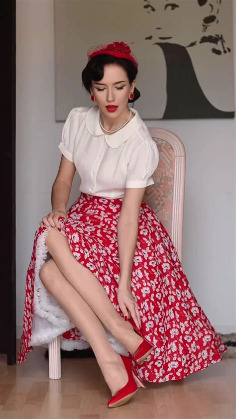 Pin By Bettye Steuber On Swing Dress In 2024 Circle Skirt Outfits