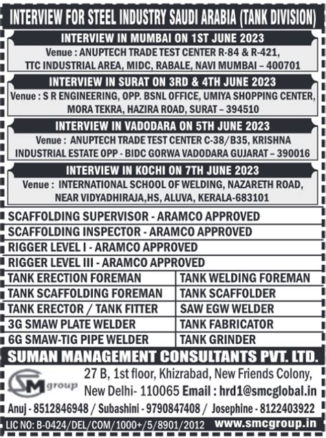 Assignment Abroad Times Today Jobs For Saudi Arabia Telegraph