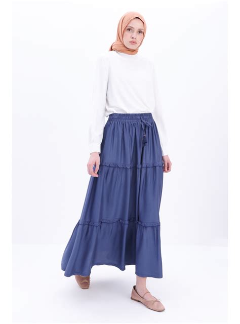 Navy Blue Skirt