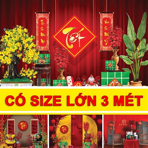 Backdrop Tết Giá Tốt Tháng 1 2023 Mua Ngay Shopee Việt Nam