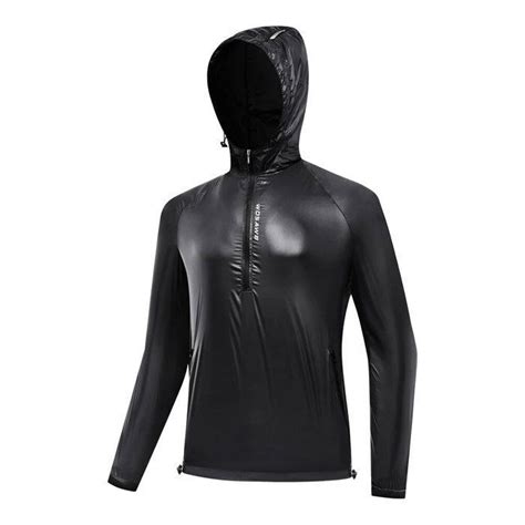 WOSAWE Veste de Pluie Ultra Légère pour Homme Imperméable Pull à