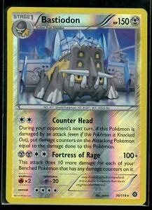 Pokemon BASTIODON 70 114 XY Steam Siege RARE Rev Holo MINT EBay