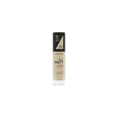 Fond De Ten Neutral Nude Beige 020N All Matt Shine Control Farmacia