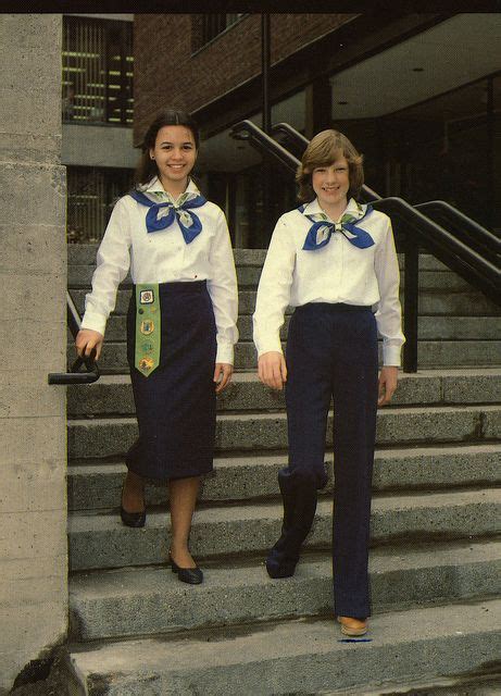 Pathfinders Uniform Canada Circa 1980 Girl Scout Uniform Girl Guides