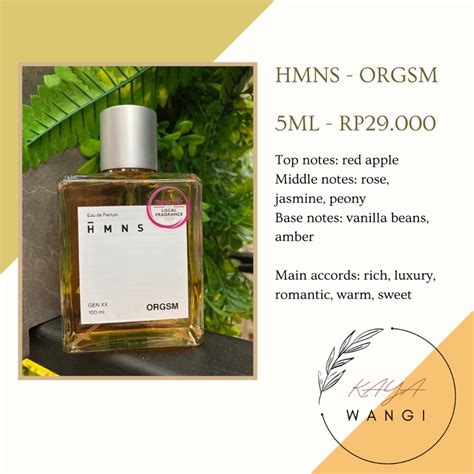 Jual Decant Hmns Orgsm Edp Ml Shopee Indonesia