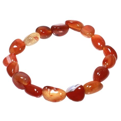 Virgo Birthstone Bracelet - Carnelian