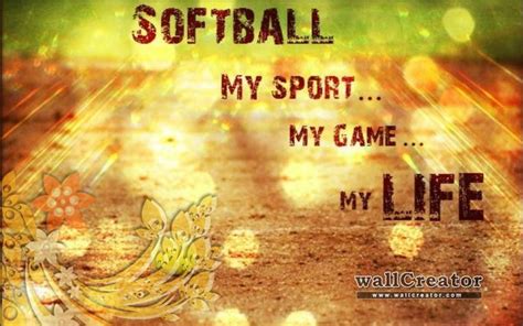 🔥 Free Download Softball My Life Wallpaper By Amyv43 Wallpapersafari