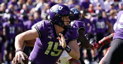 Tcu Qb Max Duggan Once Had A Nine Hour Heart Surgery Played Weeks