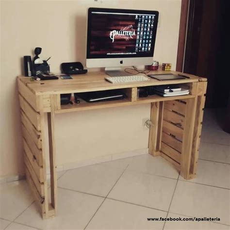 Escritorio Pallets Pallet Furniture Designs Pallet Projects