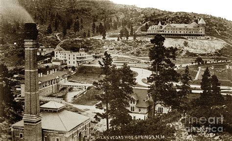 Montezuma Hot Springs Hotel LAS VEGAS NEW MEXICO Photograph By California Views Archives Mr