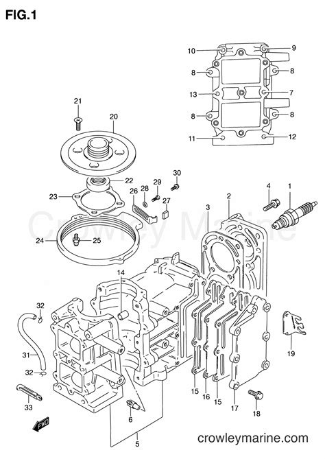 Cylinder Two Stroke Outboard Dt Crowley Marine