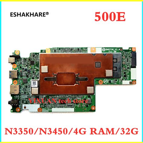 For 500e Chromebook Lenovo 500e Motherboard Laptop Motherboard Bm5736 V1 4 Fru 5b20q79762