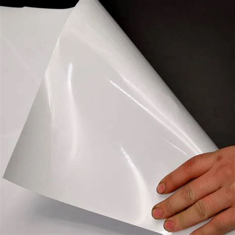 1mm A4 Size Rigid White Opaque Printable Uv Pvc Sheet For Plastic Card