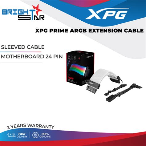 Adata Xpg Prime Argb Extension Cable Motherboard Pin Lazada