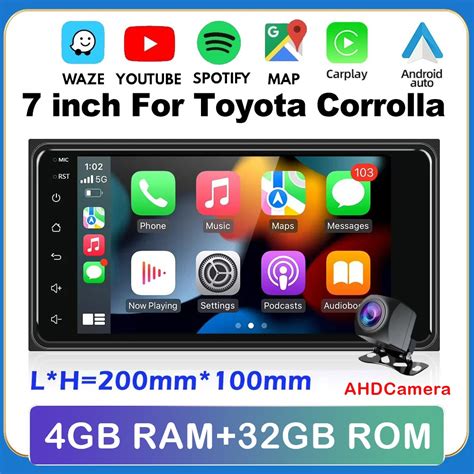 Din Android Universal Car Multimedia Radio Player Carplay Din