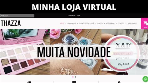 Montei Sozinha Minha Loja Virtual Deu Trabalho Thais Santos Youtube