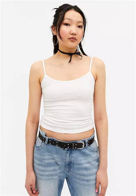 Buy Monki Spaghetti Strap Singlet 2024 Online Zalora Philippines