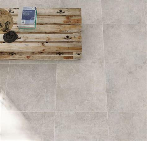 Tuscania Grey Soul Light 90x90 Carrelage Rectifieé