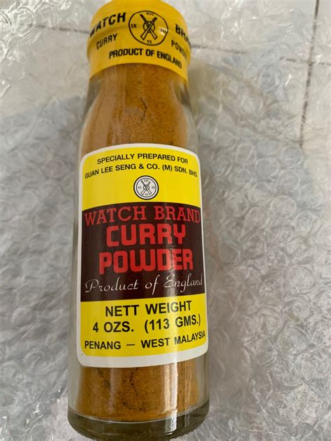 Best Buy England Watch Brand Curry Powder Gm Shopee Singapore