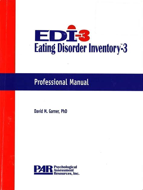 Edi 3 Eating Disorder Inventory Third Edition Edi 3 Hogrefe Online Testing