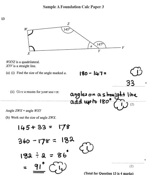Angle Facts For Gcse Maths Exam Schoolonline