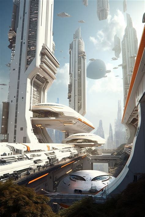 Pin By Antarik Fox On Sci Fi Future Futuristic City Sci Fi Landscape