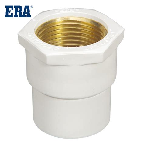 Era Plastic UPVC Pn10 Pressure Pipe Fitting Copper Thread Coupling With