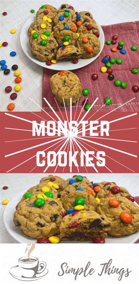 Monster Cookies Its The Simple Things