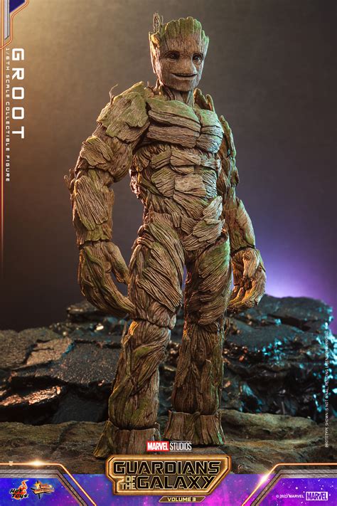 Guardians Of The Galaxy Vol 3 Groot Figure By Hot Toys The Toyark