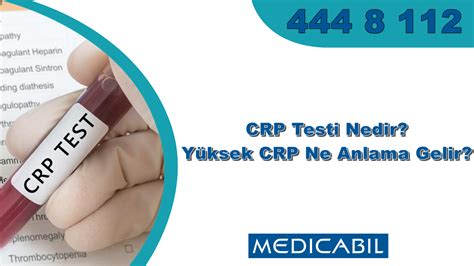 Blog C Reaktif Protein CRP Testi Nedir Yüksek CRP Ne Anlama Gelir