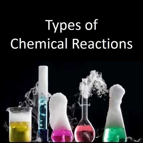 Types Of Chemical Reaction With Examples Equation And Off