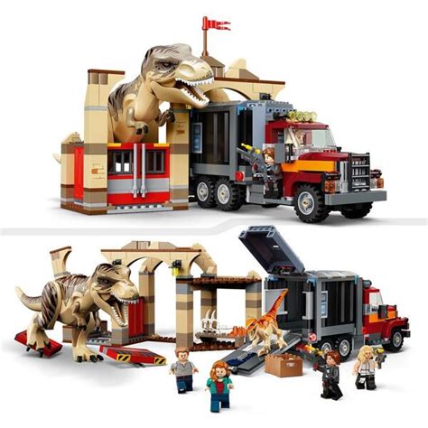 76948 LEGO Jurassic World Lévasion du T rex et de lAtrociraptor