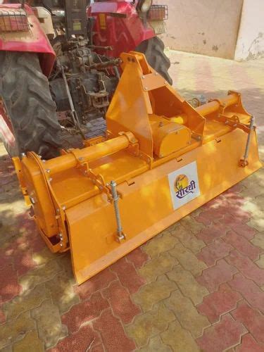 Feet Mild Steel Heavy Duty Semi Champion Plus Rotavator For Farming