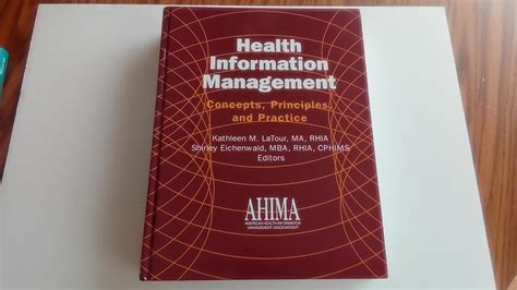 Health Information Management Concepts Principles And Practice