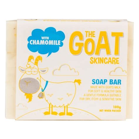 The Goat Skincare Soap Bar With Chamomile Extract 100g Chemist Direct