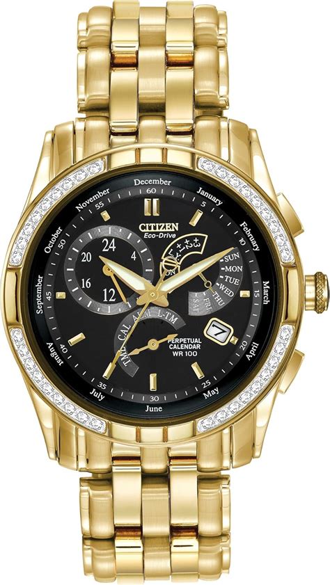 Citizen Watch Men S Analogue Solar Powered Watch With Stainless Steel