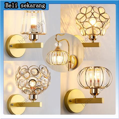 Jual Kristal Lampu Dinding Gaya Modern Dekorasi Rumah Lampu Dinding