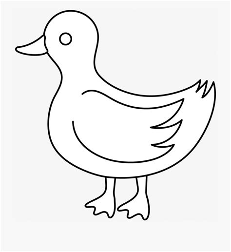 Duck clipart outline, Duck outline Transparent FREE for download on WebStockReview 2022