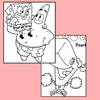 50 SpongeBob Coloring Pages Printable Spongebob And Patrick Colouring