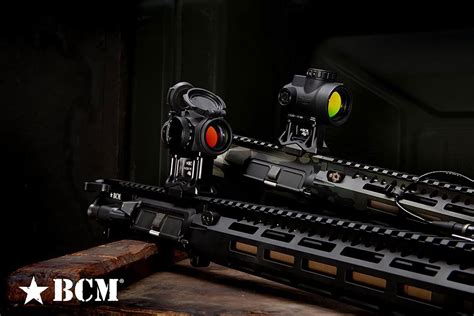 Bcm Releases At Optic Mounts For Aimpoint T1t2 Comp M5 And Trijicon