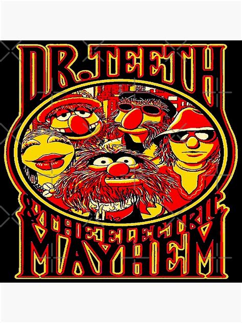 "Dr Teeth And The Electric Mayhem " Poster for Sale by Kersyon | Redbubble