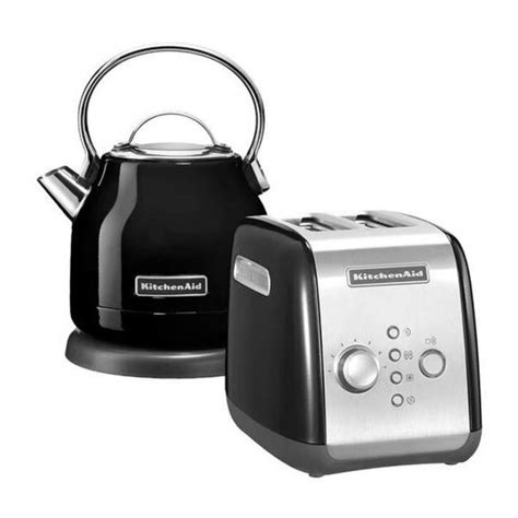 Комплект Тостер и Чайник KITCHENAID, Чайник - 1.25л, 1500W, Тостер - 2 ...