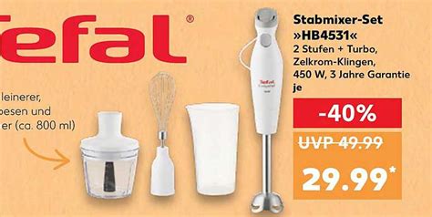 Tefal Stabmixer Set HB4531