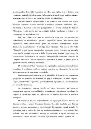 Burocracia Weber Pdf