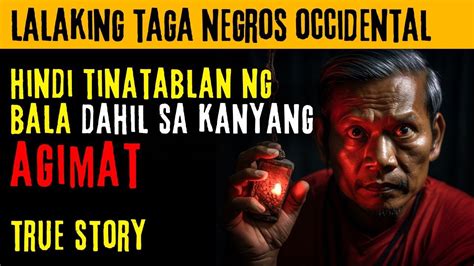 Lalaking Taga Negros Occidental Hindi Tinablan Ng Bala Dahil Sa