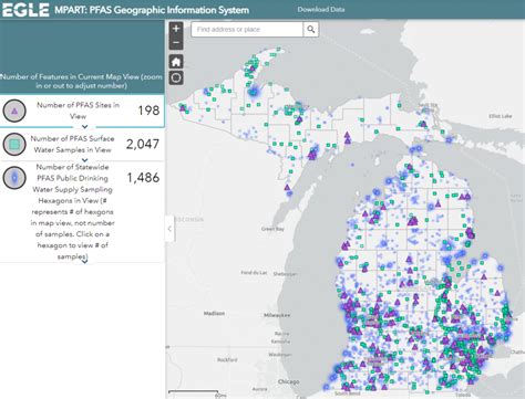 Michigan Releases New Pfas Map Tool Huron River Watershed Council