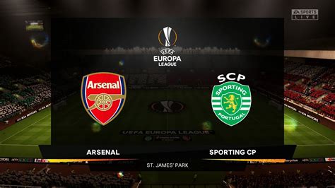 ARSENAL VS SPORTING DE LISBOA EUROPA LEAGUE YouTube