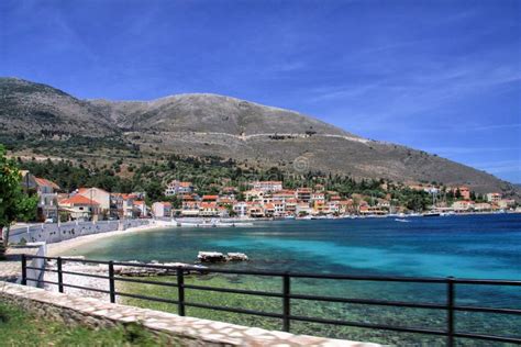 Kefalonia, the Coastal Village of Agia Efimia Stock Image - Image of ...