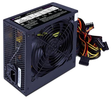 Блок питания Hiper HPB-600SM 600W 600 Вт, ATX (ATX12V 2.3) • 80 PLUS ...